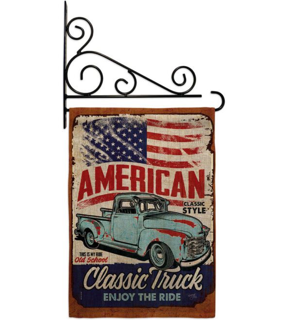 Classic Truck - Vehicle Interests Vertical Impressions Decorative Flags HG115255 Made In USA - Image 18