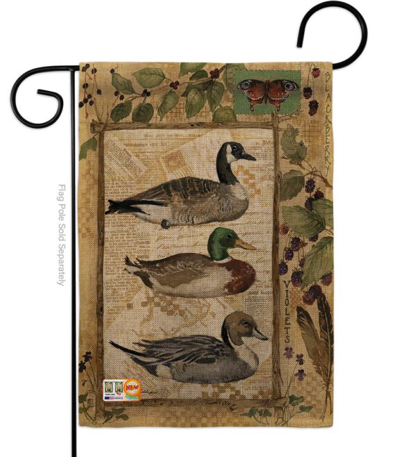 Ducks and Geese - Wildlife Nature Vertical Impressions Decorative Flags HG110108 Made In USA - Image 8