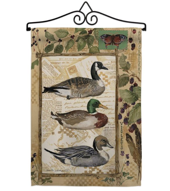 Ducks and Geese - Wildlife Nature Vertical Impressions Decorative Flags HG110108 Made In USA - Image 7