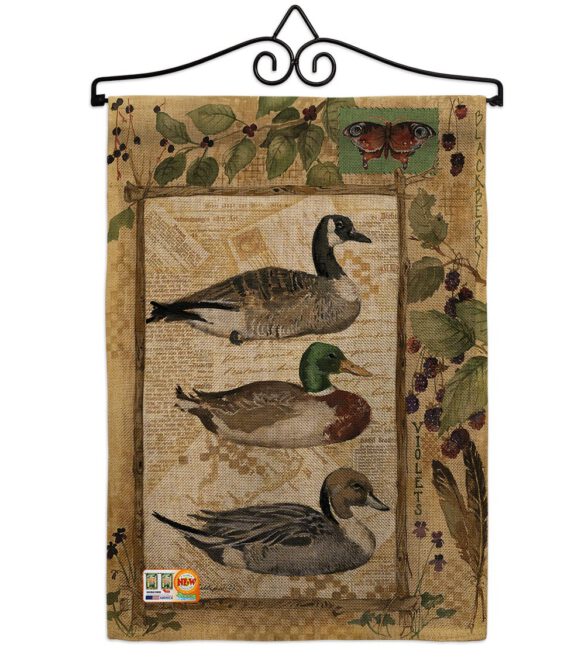 Ducks and Geese - Wildlife Nature Vertical Impressions Decorative Flags HG110108 Made In USA - Image 10