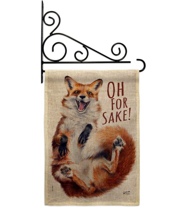 Fox Sake - Wildlife Nature Vertical Impressions Decorative Flags HG137561 Made In USA - Image 18
