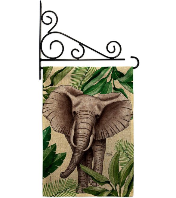Elephant - Wildlife Nature Vertical Impressions Decorative Flags HG137578 Made In USA - Image 20