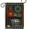 Holly Lodge - Winter Wonderland Winter Vertical Impressions Decorative Flags HG114143 Made In USA