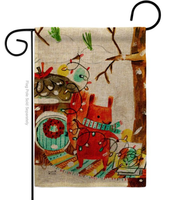 Decorating Christmas - Winter Wonderland Winter Vertical Impressions Decorative Flags HG130000 Made In USA - Image 13