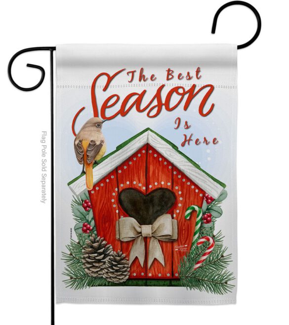 Best Season - Winter Wonderland Winter Vertical Impressions Decorative Flags HG137353 Made In USA