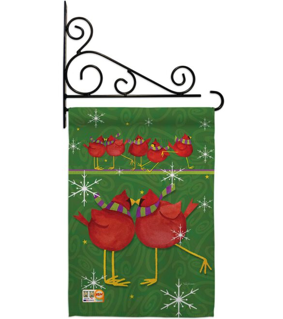 Callin All Cardinals - Winter Wonderland Winter Vertical Impressions Decorative Flags HG114216 Made In USA - Image 11