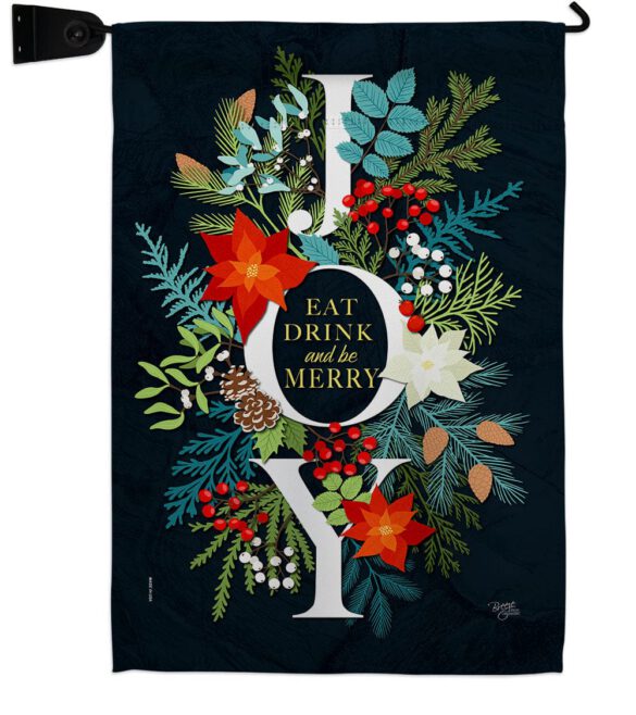 Be merry - Winter Wonderland Winter Vertical Impressions Decorative Flags HG114251 Made In USA - Image 10