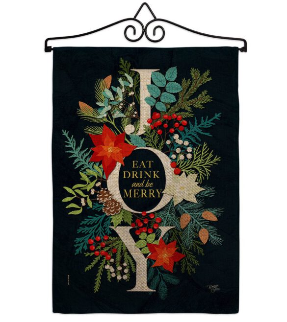 Be merry - Winter Wonderland Winter Vertical Impressions Decorative Flags HG114251 Made In USA - Image 20