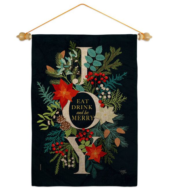 Be merry - Winter Wonderland Winter Vertical Impressions Decorative Flags HG114251 Made In USA - Image 23