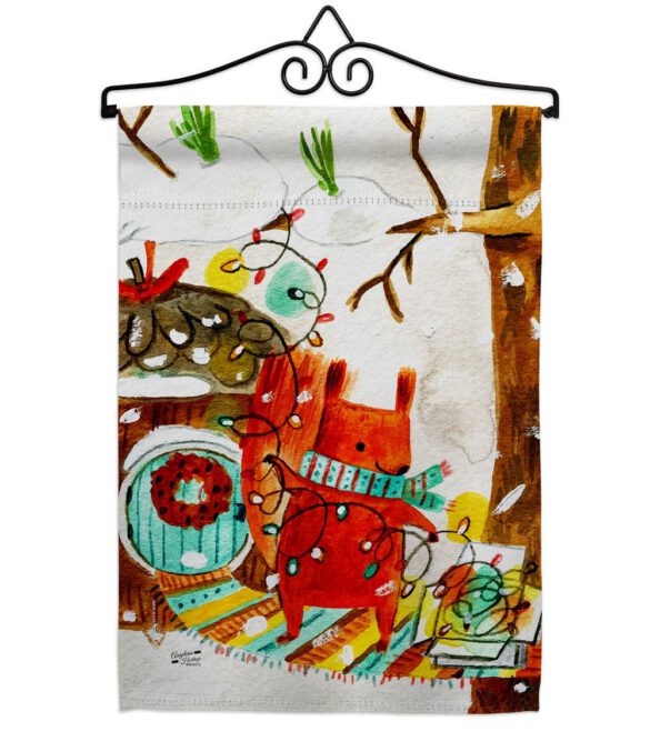 Decorating Christmas - Winter Wonderland Winter Vertical Impressions Decorative Flags HG130000 Made In USA - Image 7