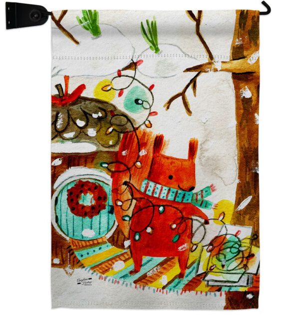 Decorating Christmas - Winter Wonderland Winter Vertical Impressions Decorative Flags HG130000 Made In USA - Image 9