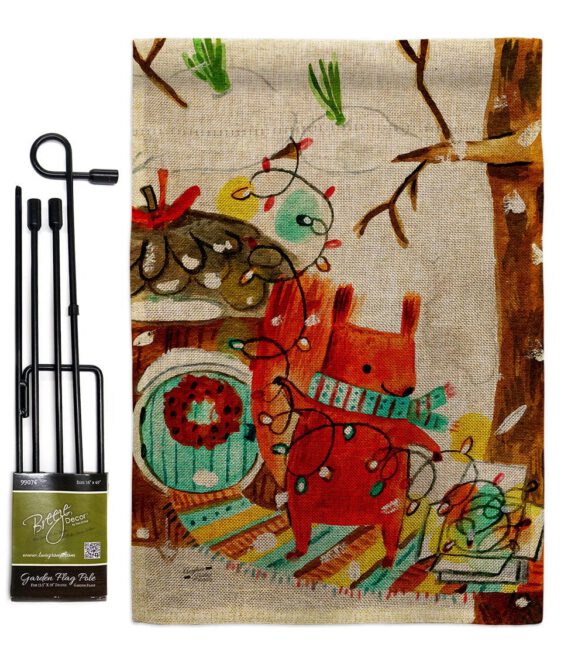 Decorating Christmas - Winter Wonderland Winter Vertical Impressions Decorative Flags HG130000 Made In USA - Image 16