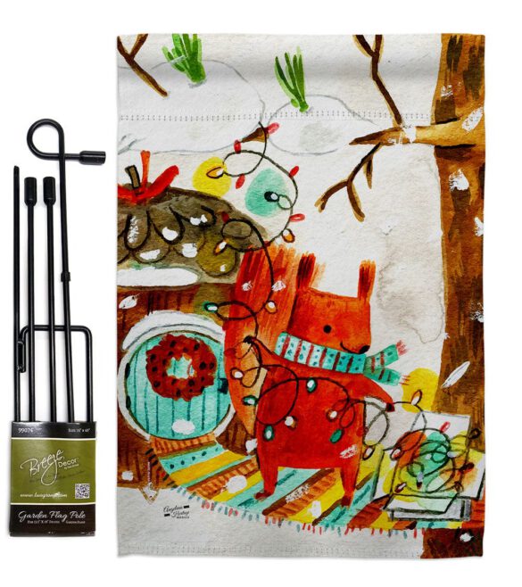 Decorating Christmas - Winter Wonderland Winter Vertical Impressions Decorative Flags HG130000 Made In USA - Image 4