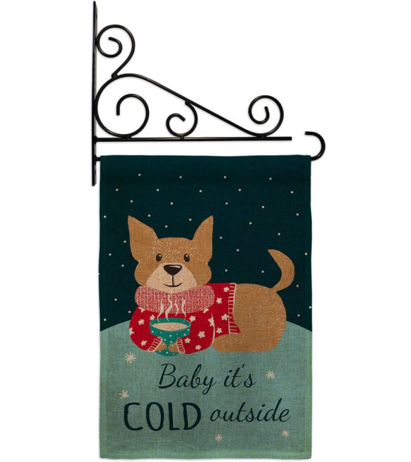 Baby It's Cold - Winter Wonderland Winter Vertical Impressions Decorative Flags HG137318 Made In USA - Image 15