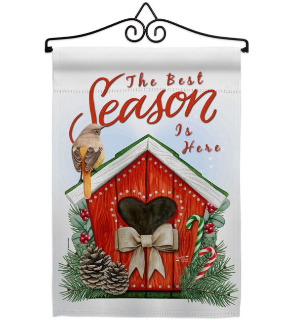 Best Season - Winter Wonderland Winter Vertical Impressions Decorative Flags HG137353 Made In USA - Image 7
