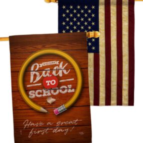 House Flag Back to School HP120055AA