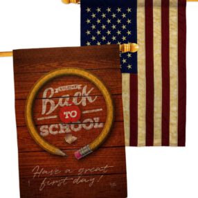 House Flag Back to School HP120055AA B