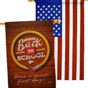 House Flag Back to School HP120055AB
