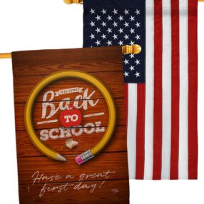 House Flag Back to School HP120055AC