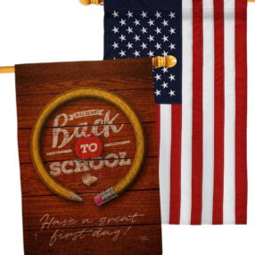 House Flag Back to School HP120055AC B