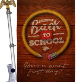 House Flag Back to School HS120055 B 02
