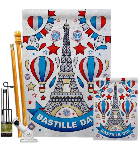Bastille Day - Nationality Flags of the World Horizontal Impressions Decorative Flags HG130393 Made In USA - Image 7