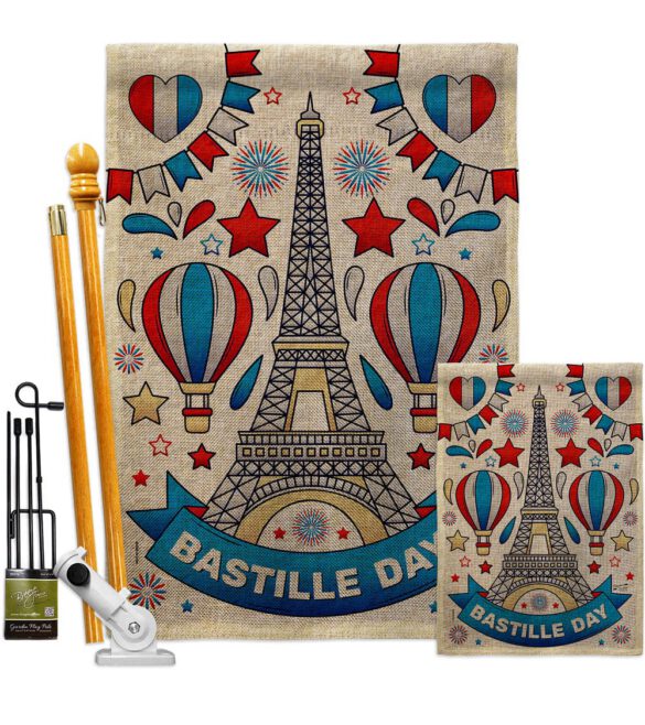 Bastille Day - Nationality Flags of the World Horizontal Impressions Decorative Flags HG130393 Made In USA - Image 28