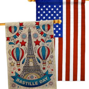 House Flag Bastille Day HP130393AB B