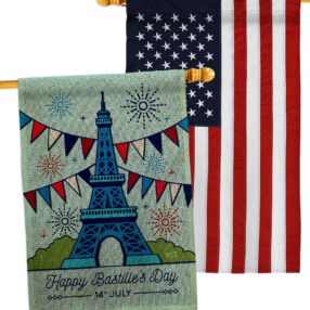 House Flag Bastille Day HP130394AC B