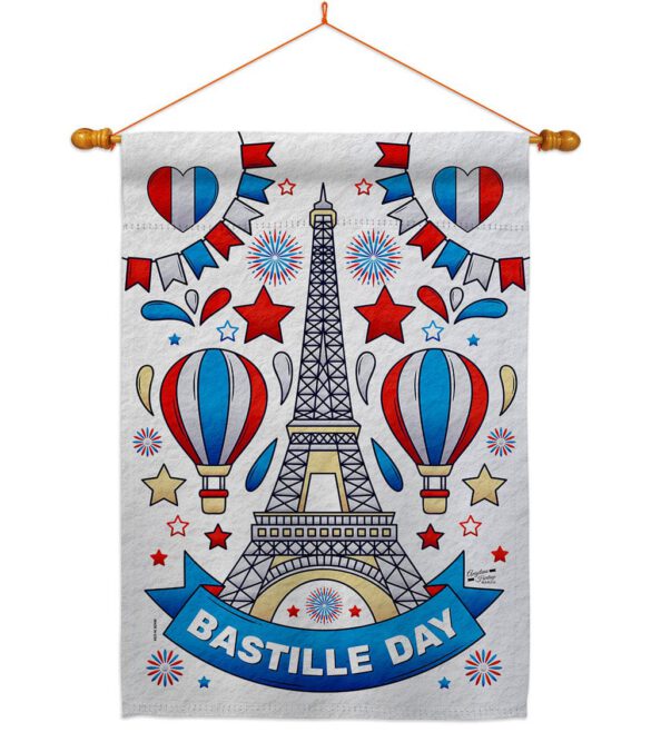 Bastille Day - Nationality Flags of the World Horizontal Impressions Decorative Flags HG130393 Made In USA - Image 22