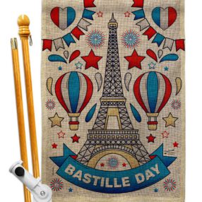 House Flag Bastille Day HS130393 B