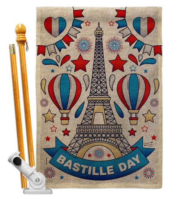 Bastille Day - Nationality Flags of the World Horizontal Impressions Decorative Flags HG130393 Made In USA - Image 27