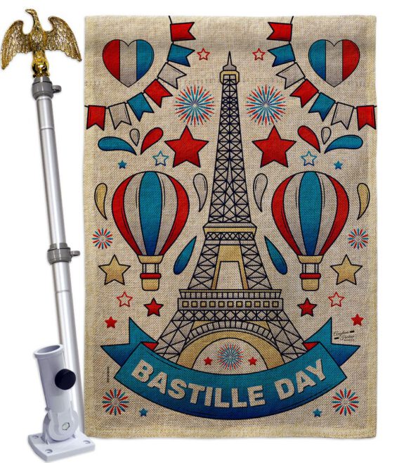 Bastille Day - Nationality Flags of the World Horizontal Impressions Decorative Flags HG130393 Made In USA - Image 42