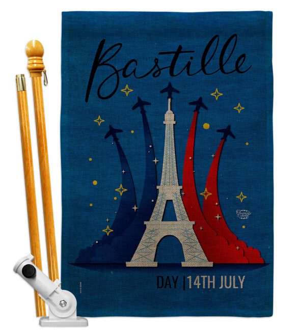 Bastille 14th July - Nationality Flags of the World Horizontal Impressions Decorative Flags HG190158 Made In USA - Image 27