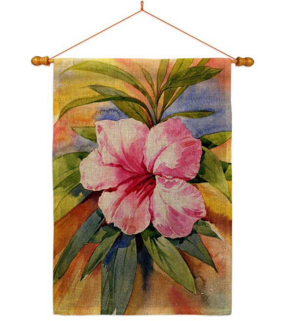 Hibiscus - Beach Coastal Vertical Impressions Decorative Flags HG137547 Made In USA - Image 20