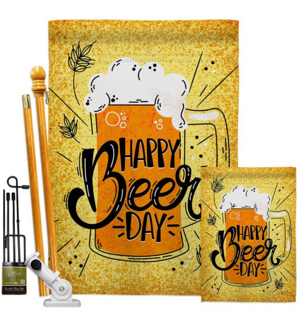 Happy Beer Day - Beverages Happy Hour & Drinks Vertical Impressions Decorative Flags HG137519 Made In USA - Image 6