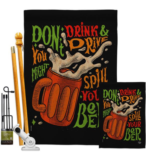 Don't Drink Beer - Beverages Happy Hour & Drinks Vertical Impressions Decorative Flags HG192300 Made In USA - Image 6