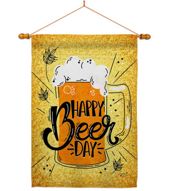 Happy Beer Day - Beverages Happy Hour & Drinks Vertical Impressions Decorative Flags HG137519 Made In USA - Image 10