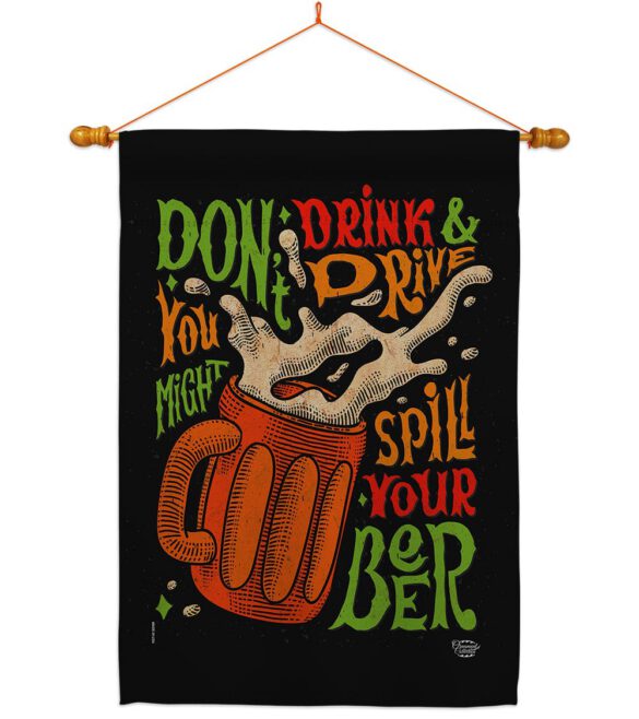 Don't Drink Beer - Beverages Happy Hour & Drinks Vertical Impressions Decorative Flags HG192300 Made In USA - Image 10