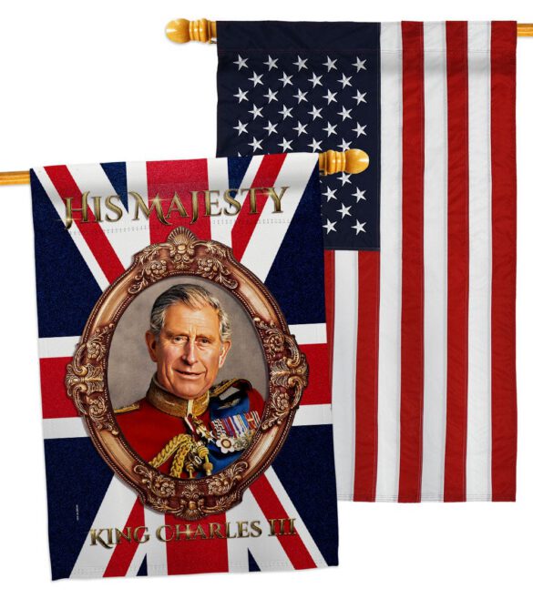 His Majesty CR III - Expression Inspirational Vertical Impressions Decorative Flags HG180337 Made In USA - Image 15