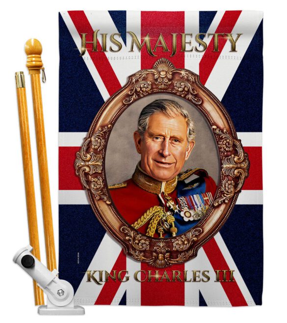 His Majesty CR III - Expression Inspirational Vertical Impressions Decorative Flags HG180337 Made In USA - Image 5