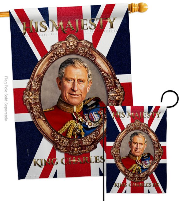 His Majesty CR III - Expression Inspirational Vertical Impressions Decorative Flags HG180337 Made In USA - Image 3