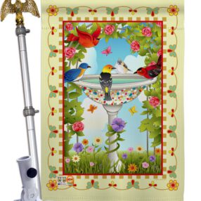 House Flag Birds HS105037 02