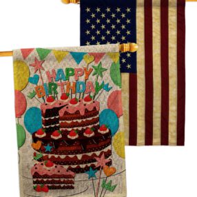 House Flag Birthday HP120259AA B