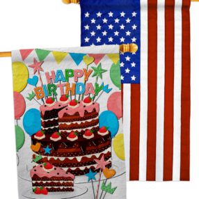 House Flag Birthday HP120259AB