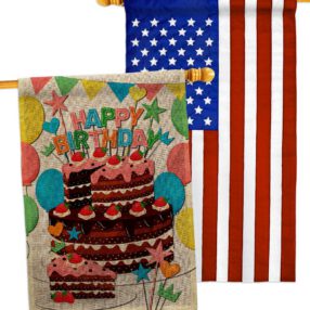 House Flag Birthday HP120259AB B