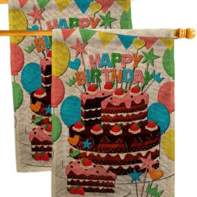 House Flag Birthday HP120259AE B