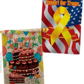 House Flag Birthday HP120259AF B