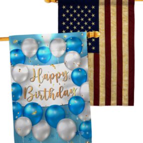 House Flag Birthday HP190055AA