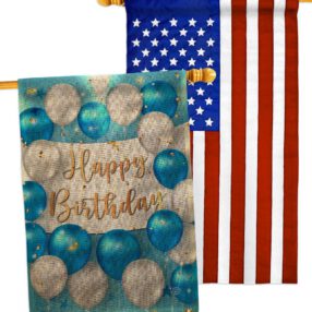 House Flag Birthday HP190055AB B